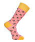 ფოტო #2 პროდუქტის Men's Hawaii Novelty Luxury Crew Socks Bundle Fun Colorful with Seamless Toe Design, Pack of 3