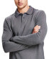 Фото #3 товара Men's Classic-Fit Solid Long-Sleeve Polo Shirt, Created for Macy's