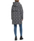 ფოტო #2 პროდუქტის Women's Hooded Printed A-Line Raincoat