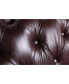 Фото #15 товара Alexandon Leather Chesterfield Tufted Sofa with Roll Arm