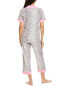 Фото #2 товара Bedhead Pajamas 2Pc Shirt & Crop Pant Set Women's