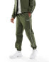 Фото #1 товара Sixth June co-ord nylon track pants in khaki