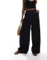 Фото #4 товара Nobody's Child Zeena full length textured trouser in black