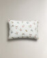 Fruit print pillowcase