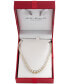 Фото #3 товара Macy's diamond Graduated Collar Tennis Necklace (5 ct. t.w.) in 14K White Gold