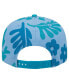 Фото #1 товара Men's Aqua Miami Dolphins Leafy 9FIFTY Snapback Hat