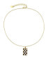 ფოტო #1 პროდუქტის BAY Enamel Checker Necklace