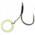 KORUM Leader&Bait Bands barbless tied hook