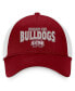 Men's Maroon, White Mississippi State Bulldogs Breakout Trucker Snapback Hat