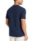 Фото #2 товара Men's Contrast-Trim Textured Short Sleeve T-Shirt
