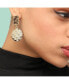 ფოტო #2 პროდუქტის Women's Geometric Snake Drop Earrings