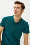 Фото #2 товара Erkek Koyu Yeşil Polo Yaka T-Shirt 1YAM12133LK
