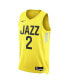 Фото #3 товара Men's and Women's Collin Sexton Gold Utah Jazz Swingman Jersey - Icon Edition