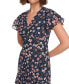 Фото #5 товара Petite Floral-Print Ruffled A-Line Dress