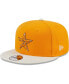 Фото #1 товара Men's Gold Houston Astros Tiramisu 9FIFTY Snapback Hat