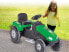 Фото #2 товара JAMARA 460786 Ride-On Tractor Big Wheel Powerful Drive Motors, 12 V Battery, up to 60 kg, Soft Start, Engine Brake, Sound, Adjustable Seat, Bonnet Hinged, Towing Hitch, Green