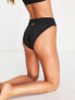 Nike Swimming Essentials high waist bikini bottoms in black