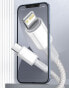 Фото #12 товара Kabel przewód do iPhone USB-C - Lightning szybkie ładowanie 20W 2m - biały