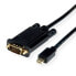 Фото #4 товара Переходник ROLINE Mini DisplayPort - VGA (D-Sub) 1 м - мужской - мужской 1920 x 1080 пикселя
