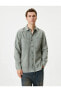 Фото #15 товара Рубашка Koton Long Sleeve Classic Collar Pocket Detail