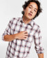 Фото #1 товара Men's Kelly Plaid Long-Sleeve Shirt, Created for Macy's
