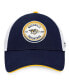 Men's Navy, White Nashville Predators Iconic Gradient Trucker Snapback Hat - фото #3