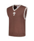 Фото #2 товара Жилет PLEASURES Brown V-Neck