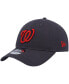 Фото #1 товара Men's Graphite Washington Nationals Fashion Core Classic 9twenty Adjustable Hat