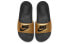 Фото #4 товара Шлепанцы спортивные Nike Benassi черно-золотые 343881-014