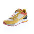 Фото #4 товара Lotto Tokyo Shibuya NY LOS22M217866 Mens Yellow Suede Lifestyle Sneakers Shoes 9