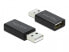 Фото #2 товара Delock 66529 - USB 2.0 Type-A - USB 2.0 Type-A - Black