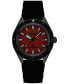 ფოტო #7 პროდუქტის Men's Swiss Automatid DS Super PH500M Black Rubber Strap Watch 43mm