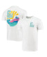 Фото #4 товара Men's White Florida State Seminoles Beach Club T-shirt