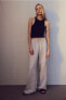 Фото #2 товара Linen-blend Pants