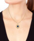 EFFY® Sapphire (1-1/2 ct. t.w.) & Diamond (1/4 ct. t.w.) Openwork Filigree 18" Pendant Necklace in 14k Gold