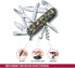Victorinox Huntsman Pocket Knife (15 Functions, Scissors, Wood Saw, Corkscrew) Camouflage, multicolour