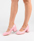ფოტო #11 პროდუქტის Women's Okenna Mary Jane Block Heel Pumps