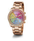 ფოტო #5 პროდუქტის Women's Quartz Rose Gold-Tone Stainless Steel Bracelet Watch 38mm