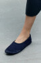 Фото #2 товара Furskin and leather ballet flats