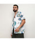 Men's Chalk White Mesh Aztec Shirt