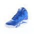 Фото #36 товара Fila MB Night Walk 1BM01747-421 Mens Blue Leather Athletic Basketball Shoes