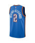 Men's Shai Gilgeous-Alexander Blue Oklahoma City Thunder Swingman Jersey - Icon Edition