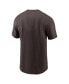 Фото #2 товара Men's Brown Cleveland Browns Muscle T-shirt