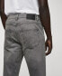 ფოტო #6 პროდუქტის Men's Ben Tapered Cropped Jeans