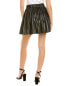 Фото #2 товара Isla Ciel Pleated Mini Skirt Women's