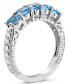 Blue Topaz (1-1/2 ct. t.w.) Ring in Sterling Silver (Also Available in Other Birthstones)