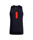 Фото #3 товара Men's #1 Black Miami Hurricanes Swingman Jersey