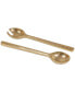 Фото #2 товара Set of 2 Facet Salad Servers, Created for Macys