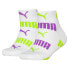 Фото #1 товара PUMA Logo AOP 2 Units Quarter short socks 2 pairs
