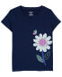 Toddler Blooming Flower Graphic Tee 5T